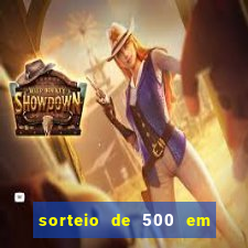 sorteio de 500 em cash toda segunda feira novibet como funciona